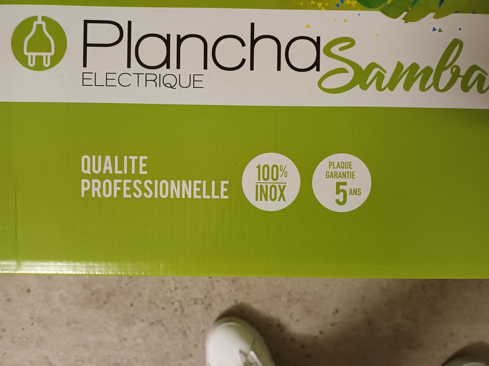 plancha KAMPOUZ &eacute;lectrique weber Electroménager