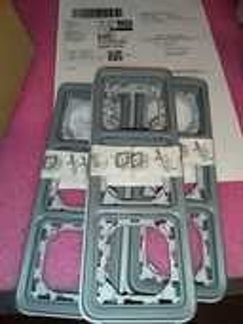 LOT de 3 plaques 3 postes horizontaux Plexo R�f : 069687 20 Serres-Castet (64)