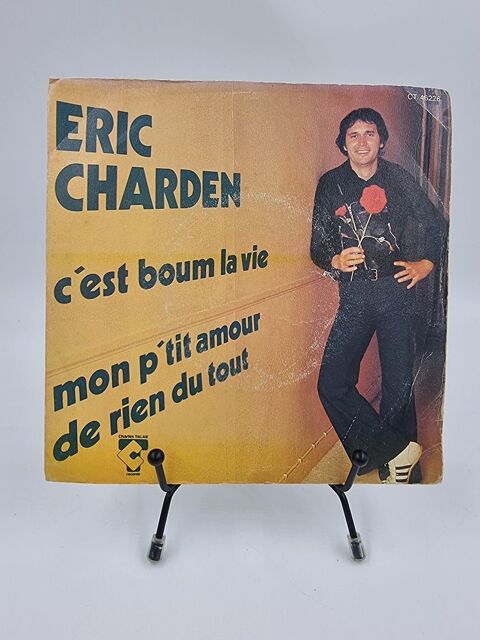 Vinyle 45 tours Eric Charden : C'est Boum la Vie / Mon P'tit 3 Vulbens (74)