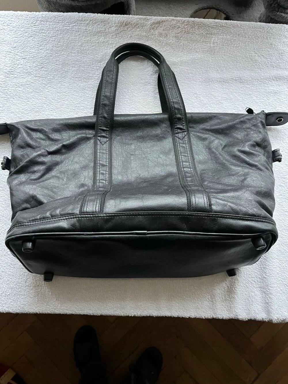 sac de voyage Fourre tout Elite en cuir Maroquinerie