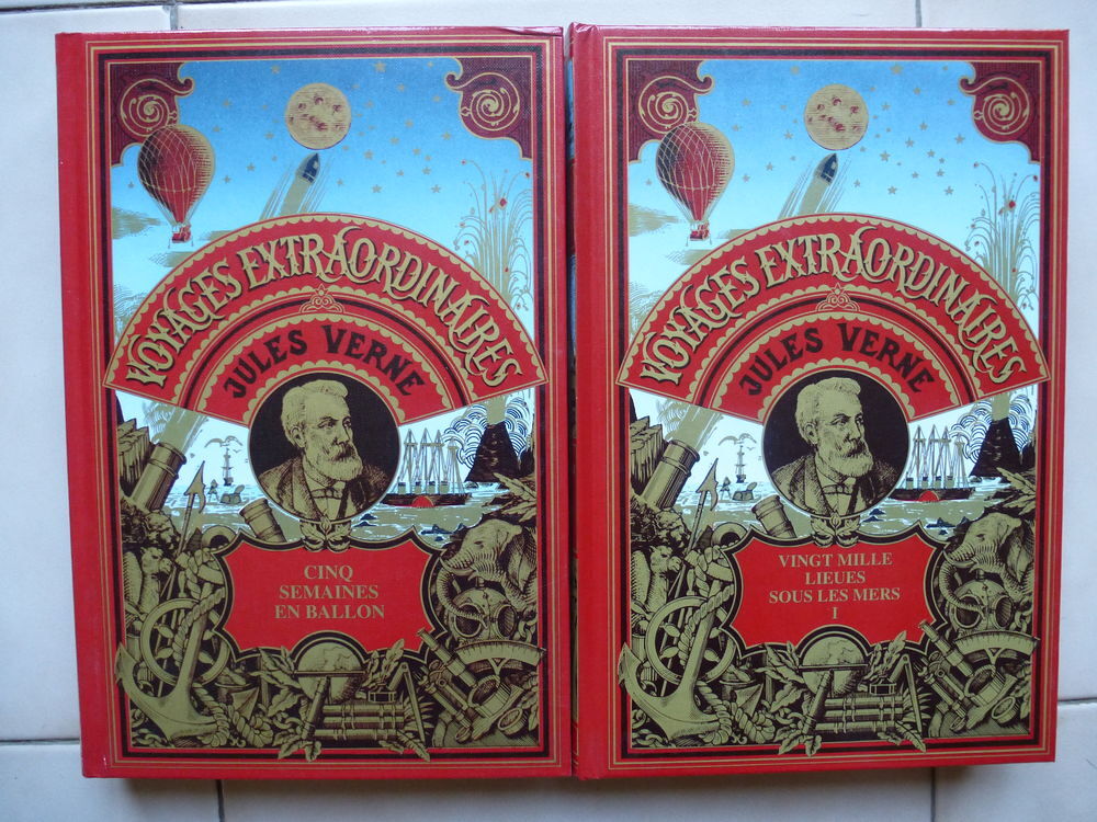Collection Jules Verne en 6 volumes Livres et BD