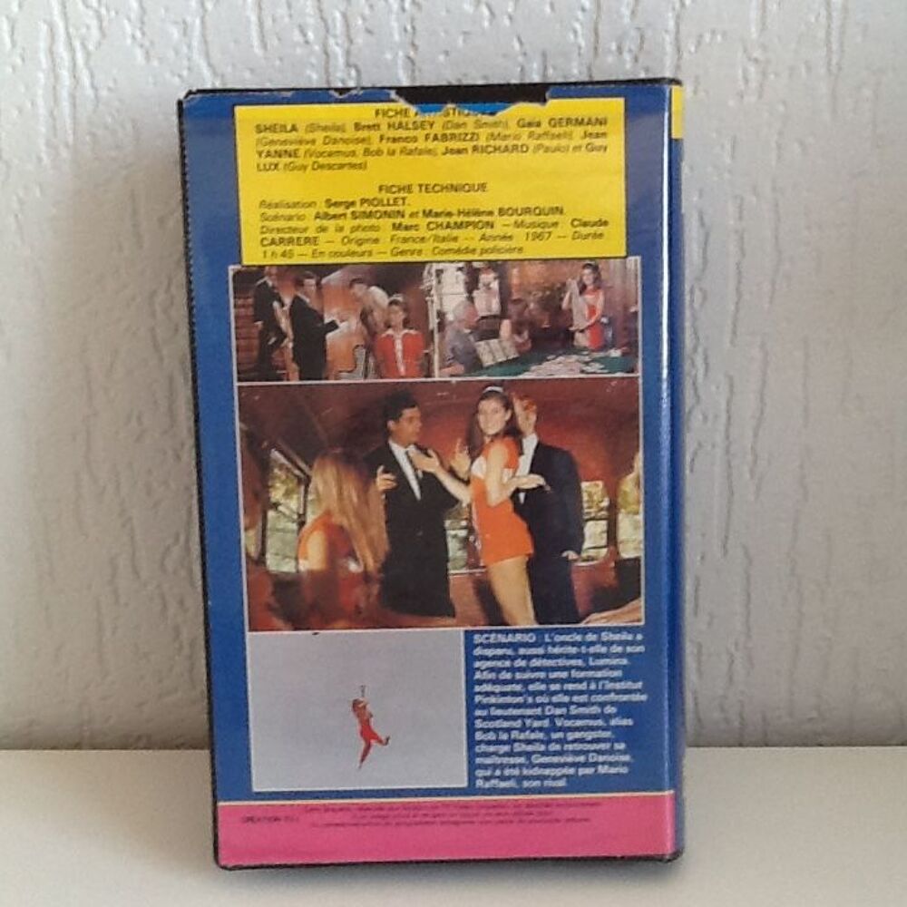 SHEILA K7 ou DVD film BANG BANG enregistr&eacute; t&eacute;l&eacute; DVD et blu-ray
