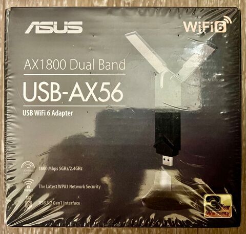 Adaptateur/Clé USB 3.2 ASUS AX56 - Wifi 6 - Gaming - NEUF Vincennes (94)