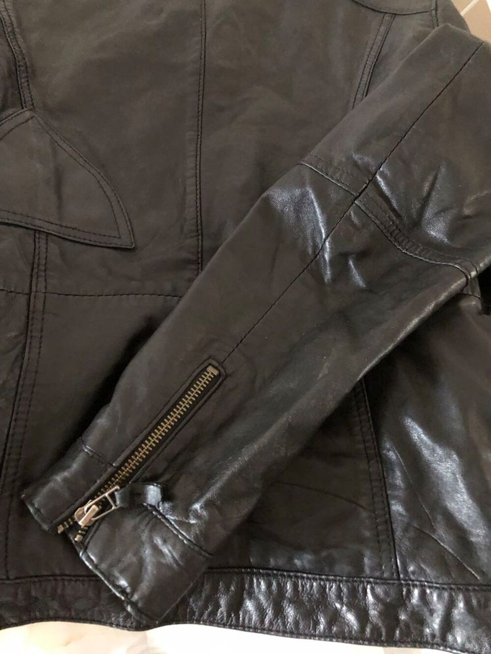 Veste en cuir Vêtements