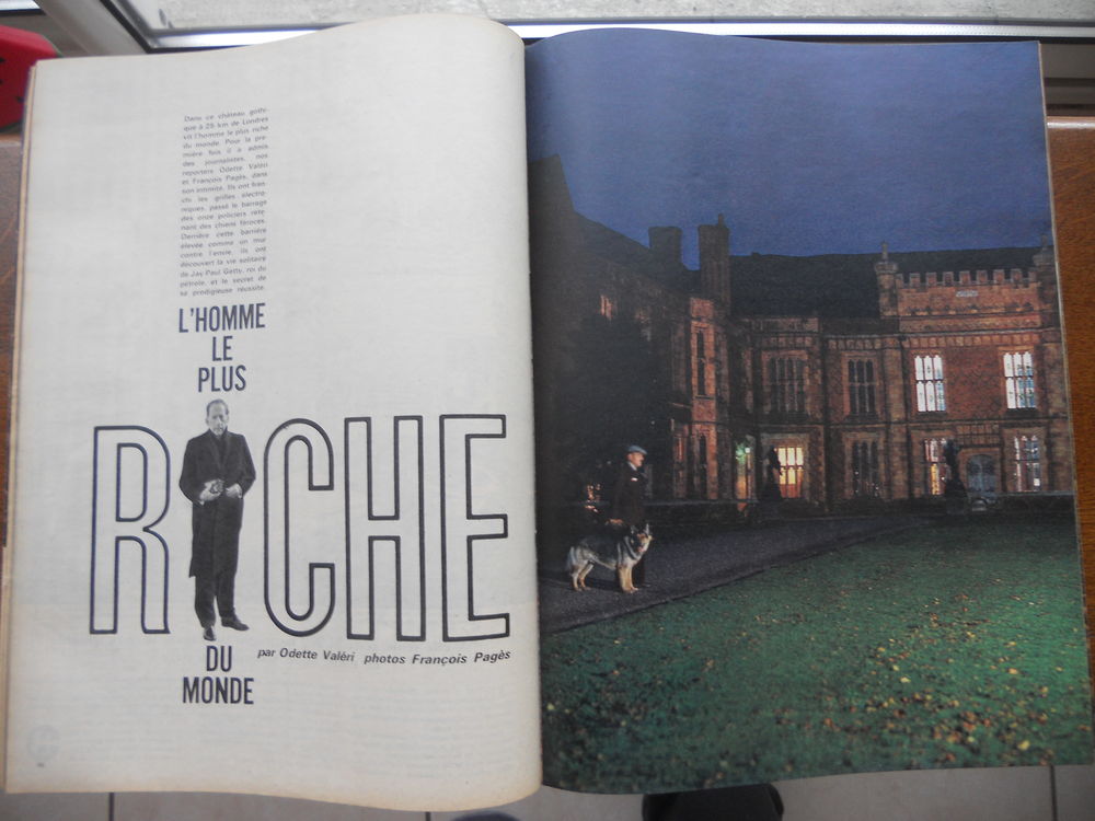 PARIS MATCH.HOLLYWOOD PLEURE SON ROI CHARMANT 1960 Livres et BD