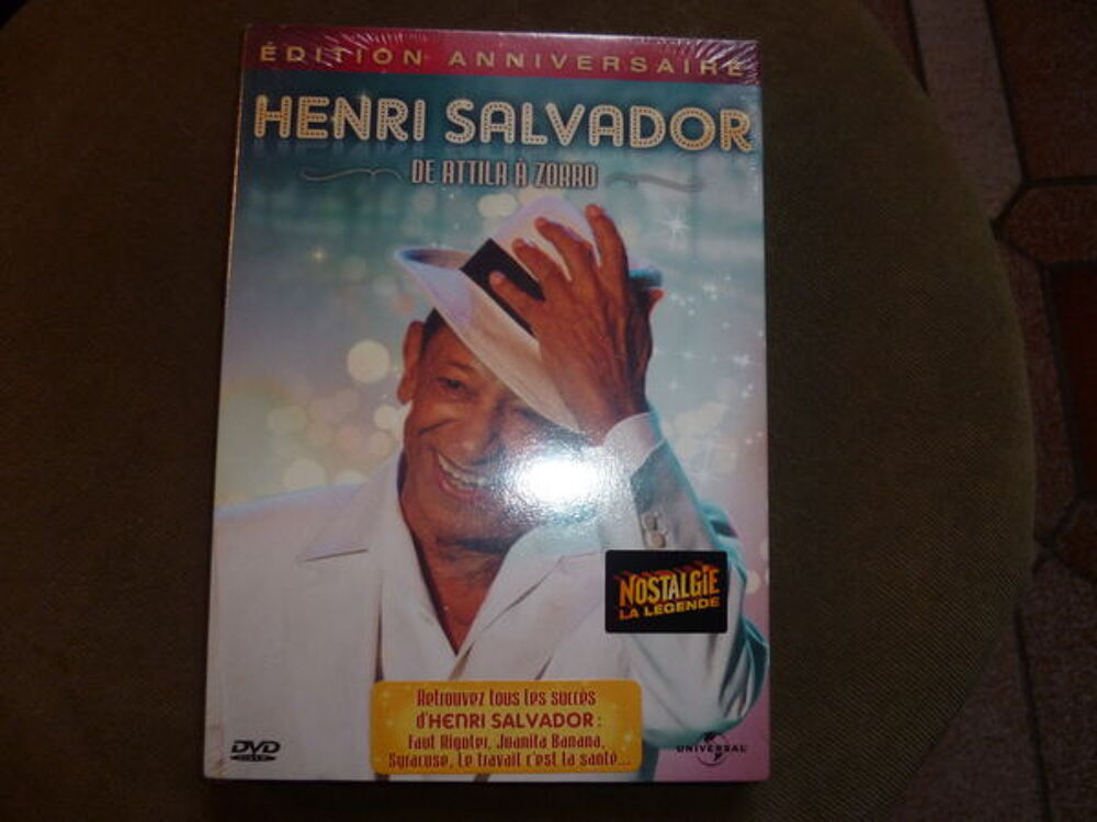 DVD NEUF SOUS BLISTER HENRI SALVADOR DVD et blu-ray