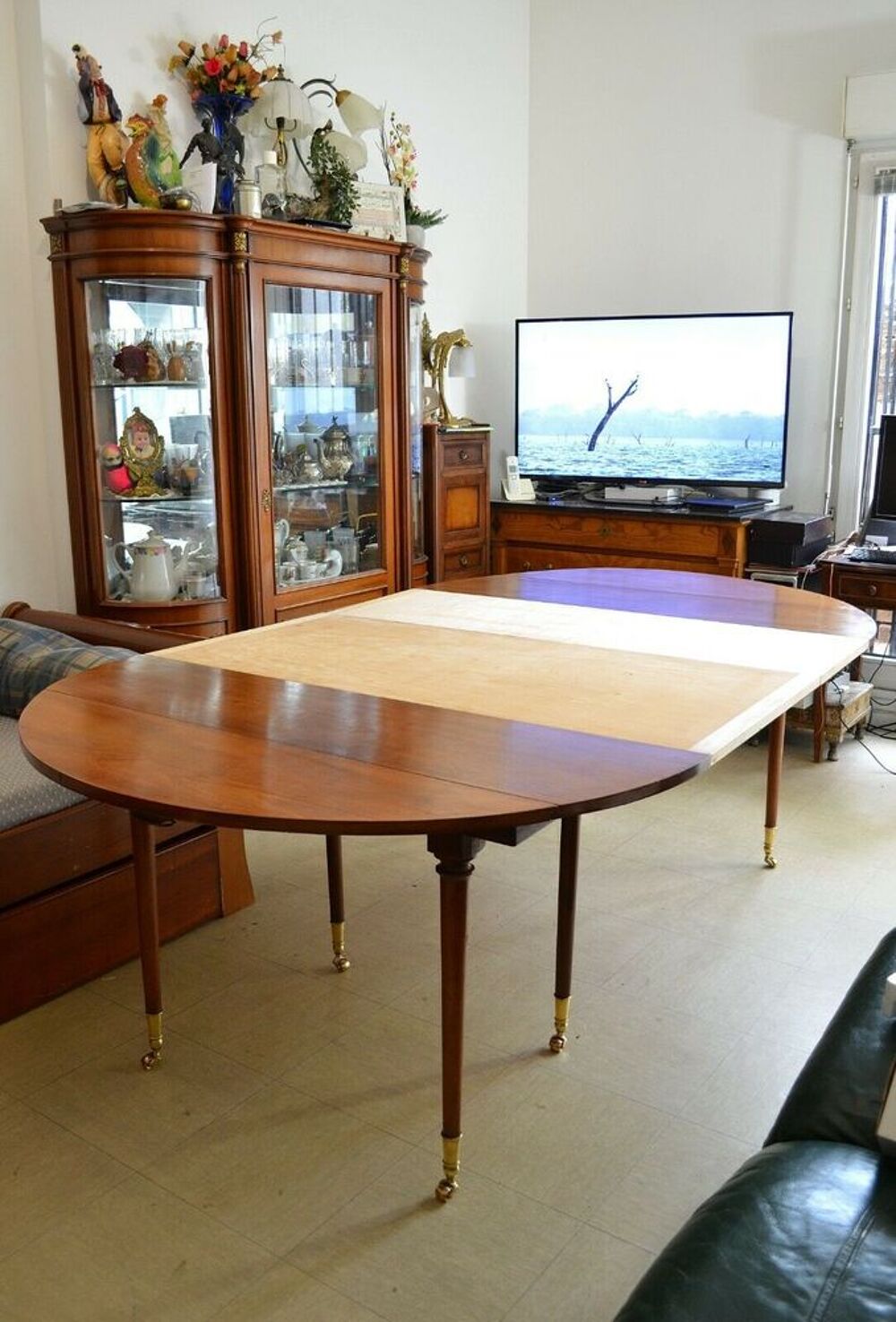 Table style Louis XVI en merisier &eacute;poque 19&egrave;me Meubles