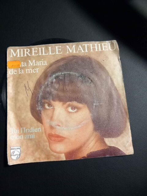 45 Tours, Mireille Mathieu, santa Maria de la mer 1 La Fert-sous-Jouarre (77)