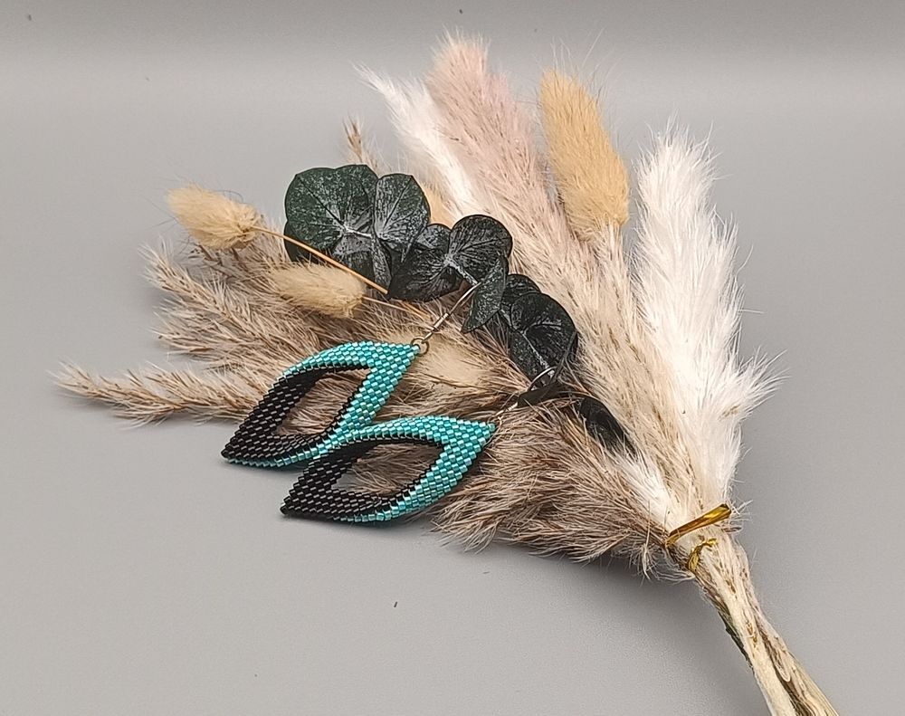 Boucles d'oreilles en perles Miyuki Bijoux et montres