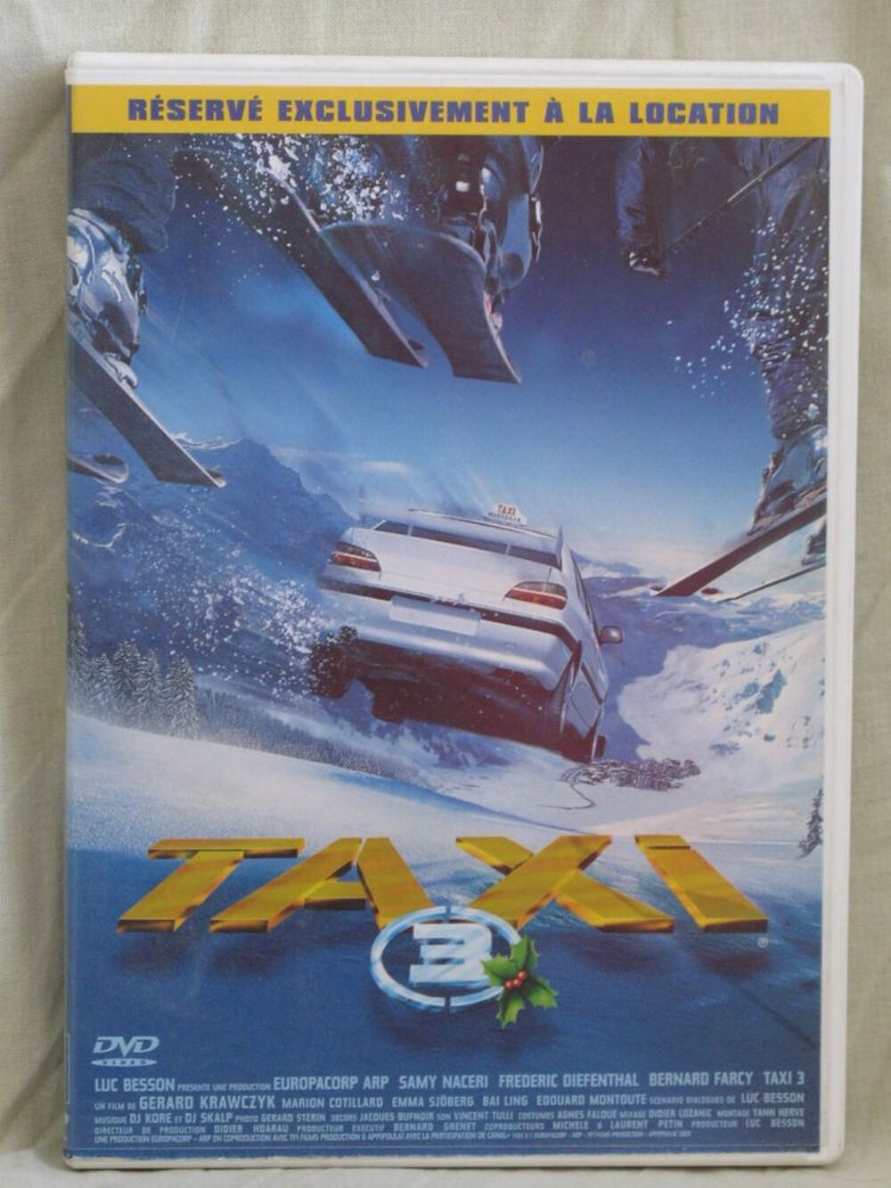 Taxi 3 DVD et blu-ray