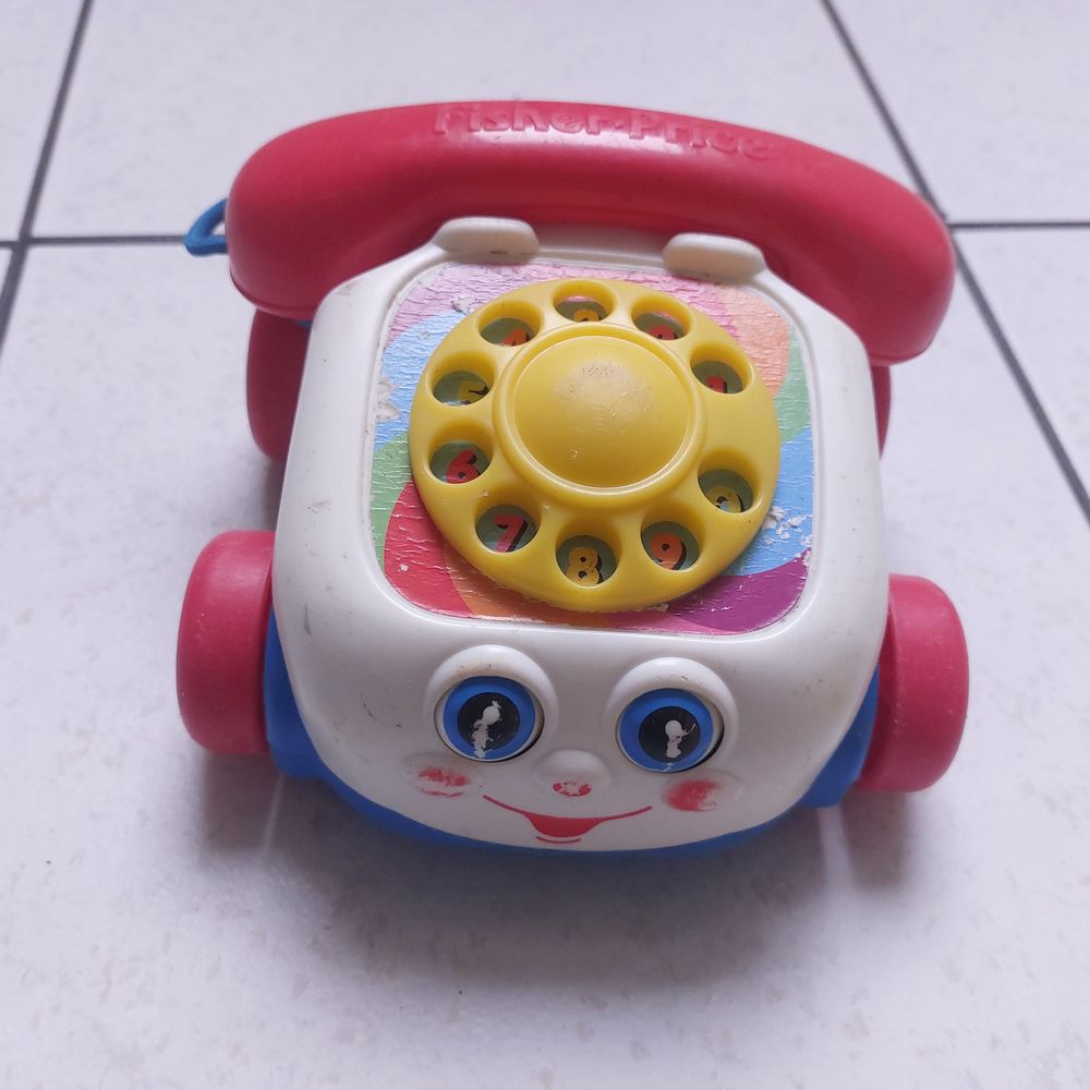 Fisher-Price - 77816 - Jouet &Agrave; Tirer - T&eacute;l&eacute;phone Anim&eacute; Jeux / jouets