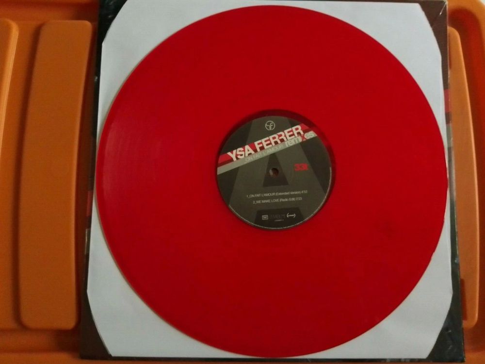 YSA FERRER RARE MAXI 33 TOURS COULEUR ROUGE COLLECTOR "ON FA CD et vinyles