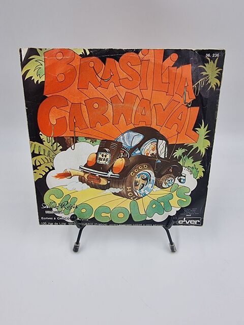 Vinyle 45 tours Brasilia Carnaval : Chocolat's avec fourreau 5 Vulbens (74)