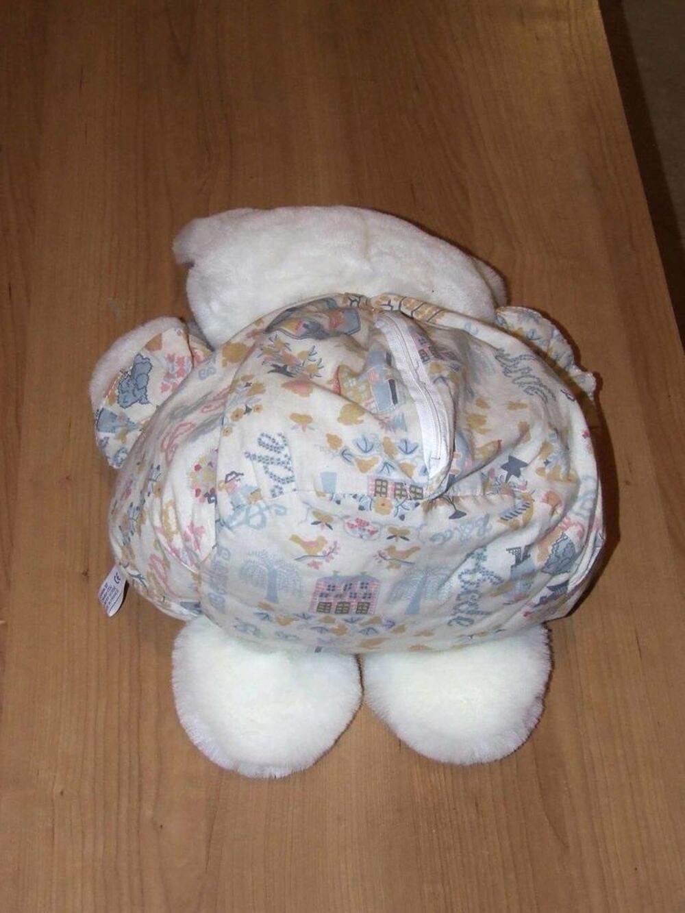 Peluche range pyjama, Cr&eacute;ations le p'tit ours, Norme CE, TBE Jeux / jouets