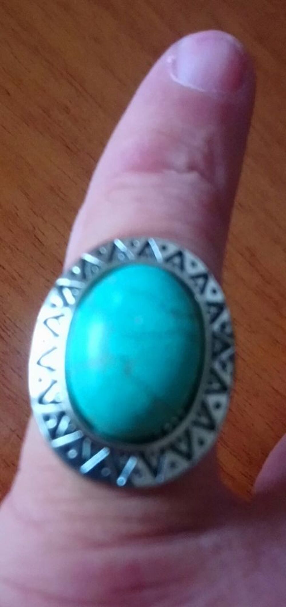 Bagues bleues turquoises Bijoux et montres