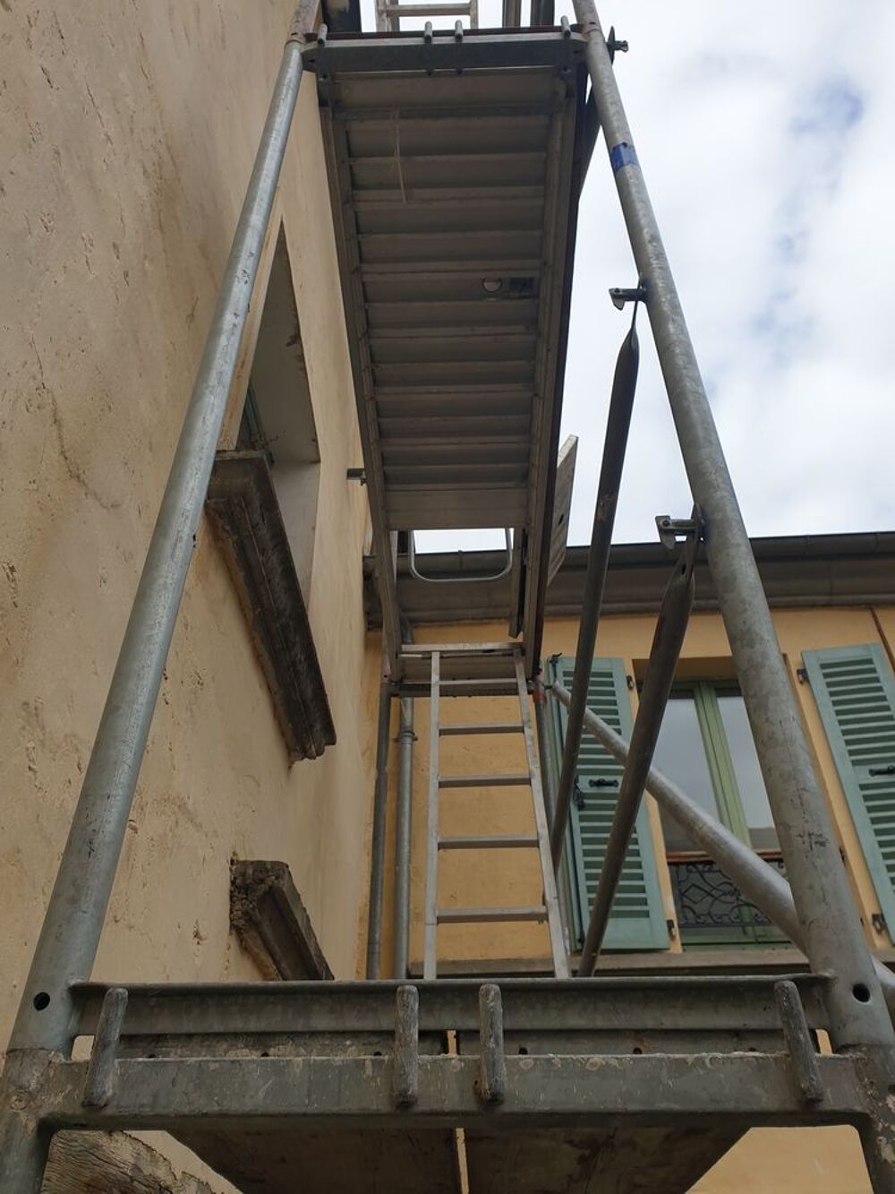 Echafaudage fixe aluminium 8m Bricolage