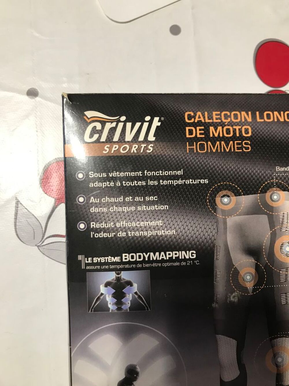 Cale&ccedil;on long moto taille L Sports