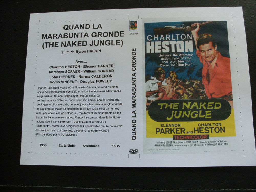 Rare film : " Quand la marabunta gronde " DVD et blu-ray