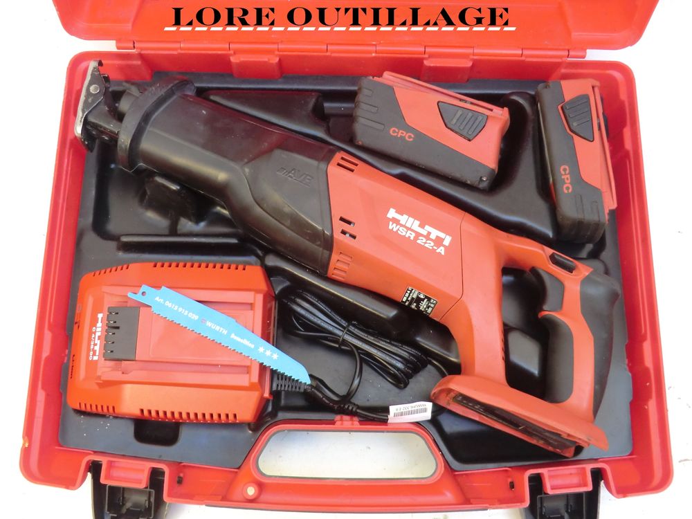 HILTI WSR 22 A - Scie sabre Bricolage