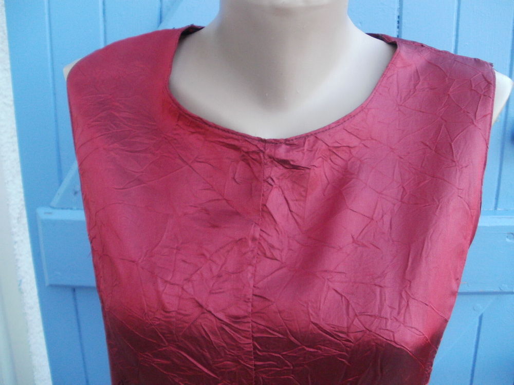 Robe longue Q H T Fabrication fran&ccedil;aise Taille 36/38 Vêtements