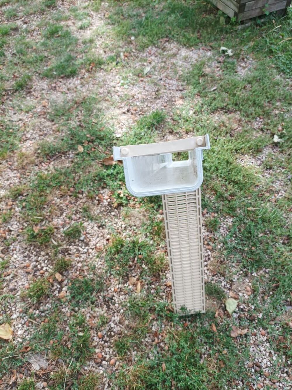 Caniveau bas avec grille Jardin