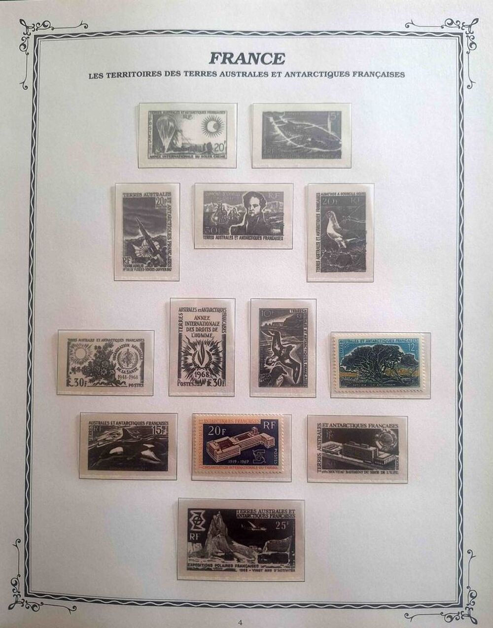 Timbres des Terres Australes et Antarctiques Fran&ccedil;aises 3 