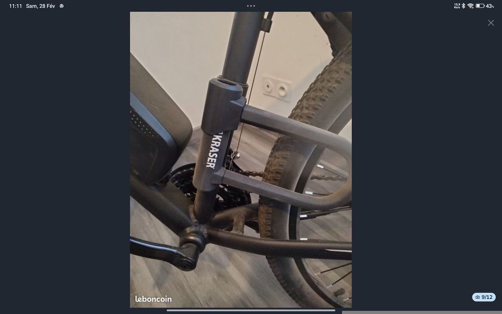 VTT &eacute;lectrique pour Homme et Femme avec Batterie Amovible 36 Vélos