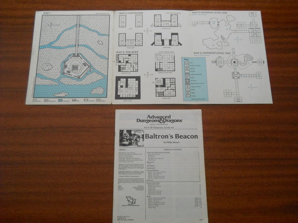 AD&amp;D I7 Baltron's Beacon Jeux / jouets