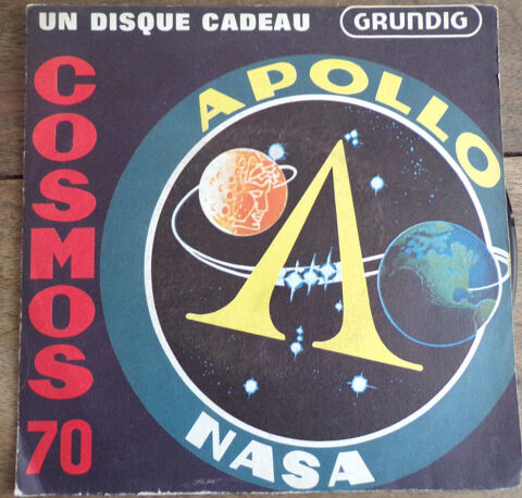 Cosmos 70 Apollo Nasa disque vinyle  7 Laval (53)