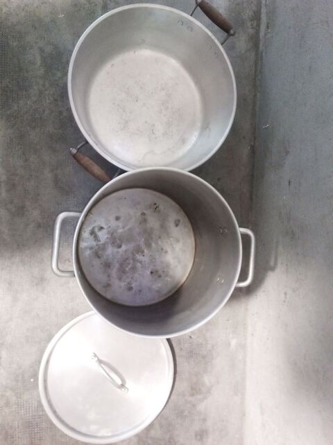 Lot bassine + marmite en zinc vintage 70/80 32 Toul (54)