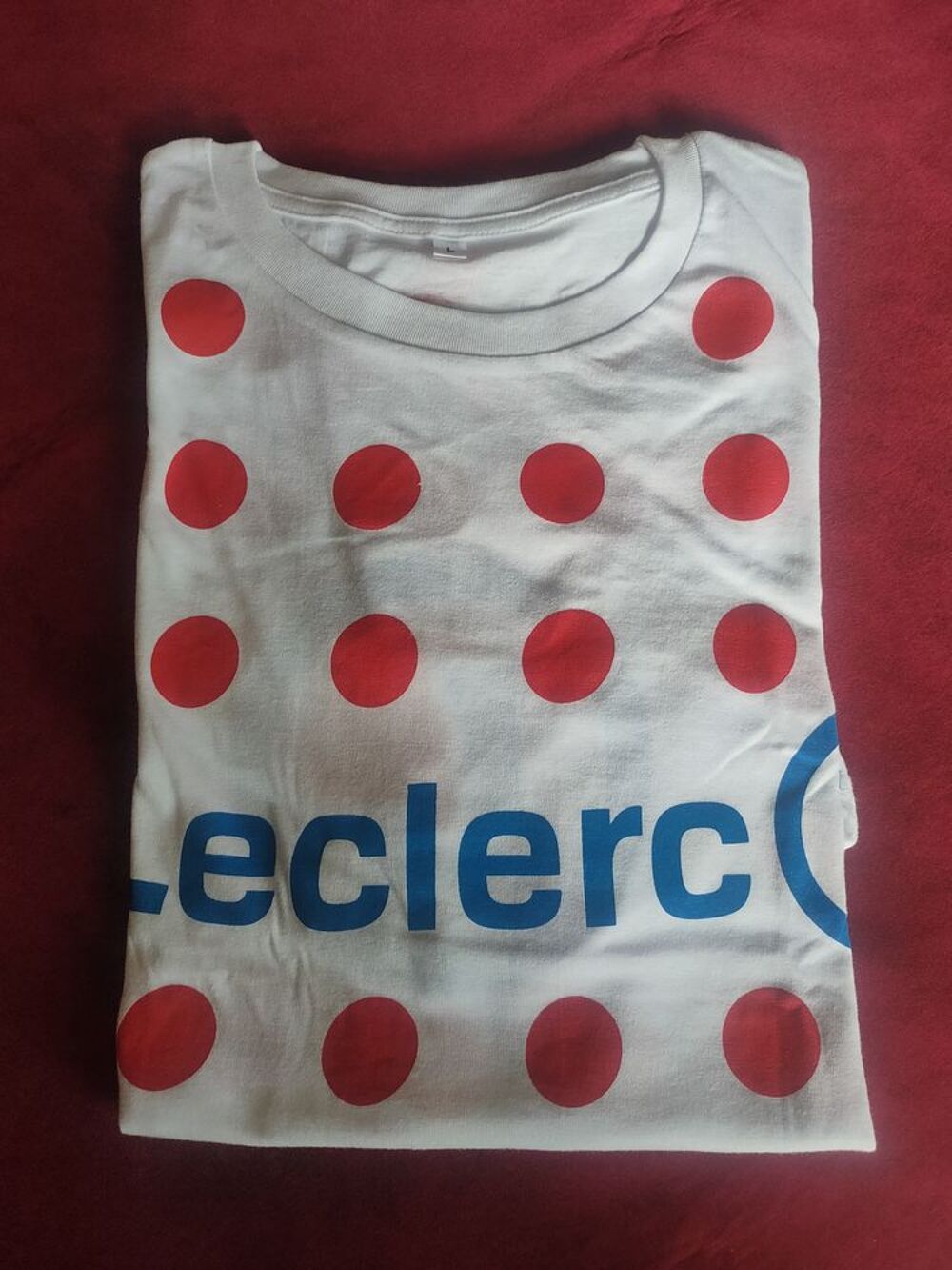 T-shirt Leclerc taille L neuf Vtements