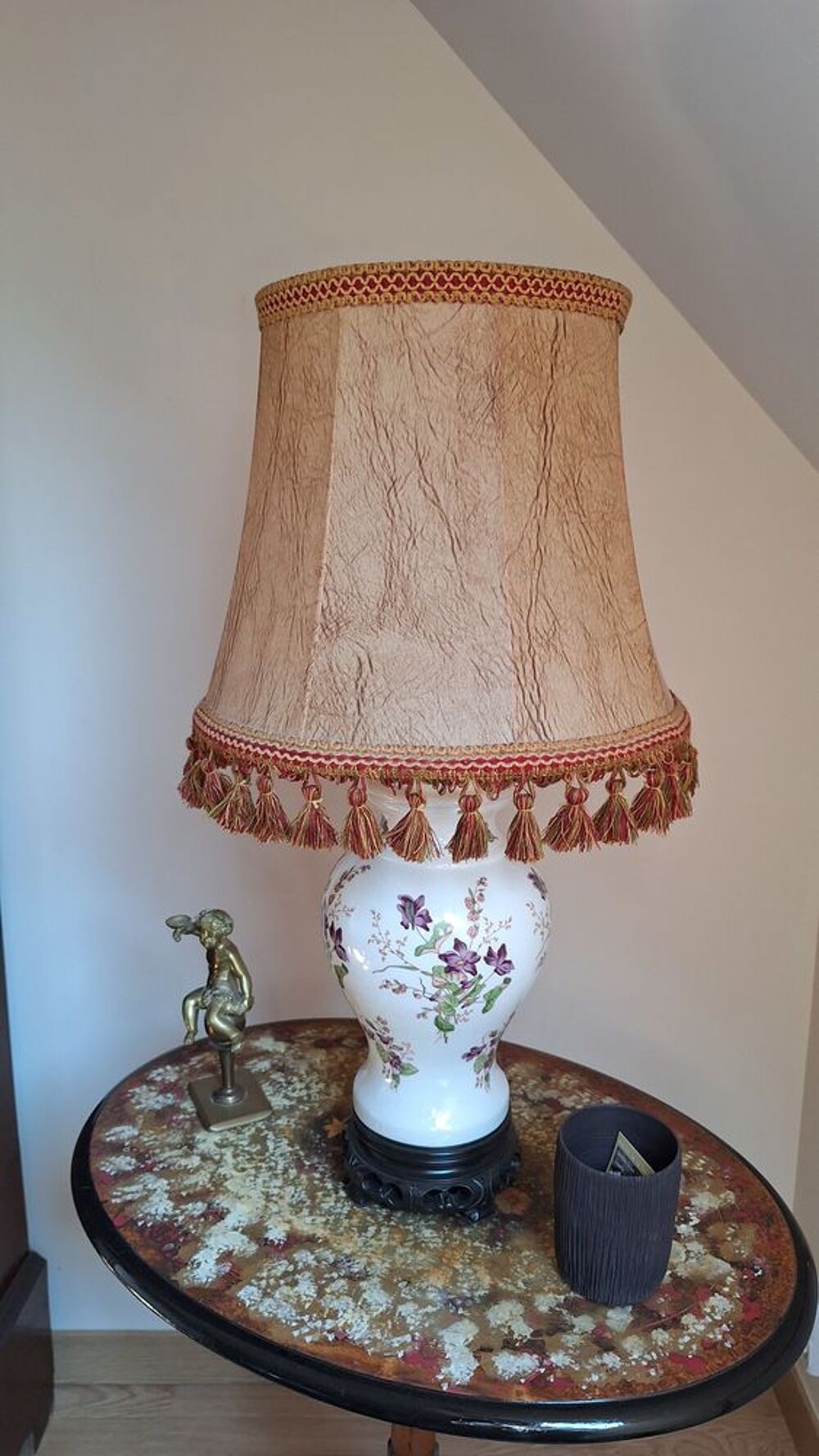 Lampe sur pied avec abat jour Décoration