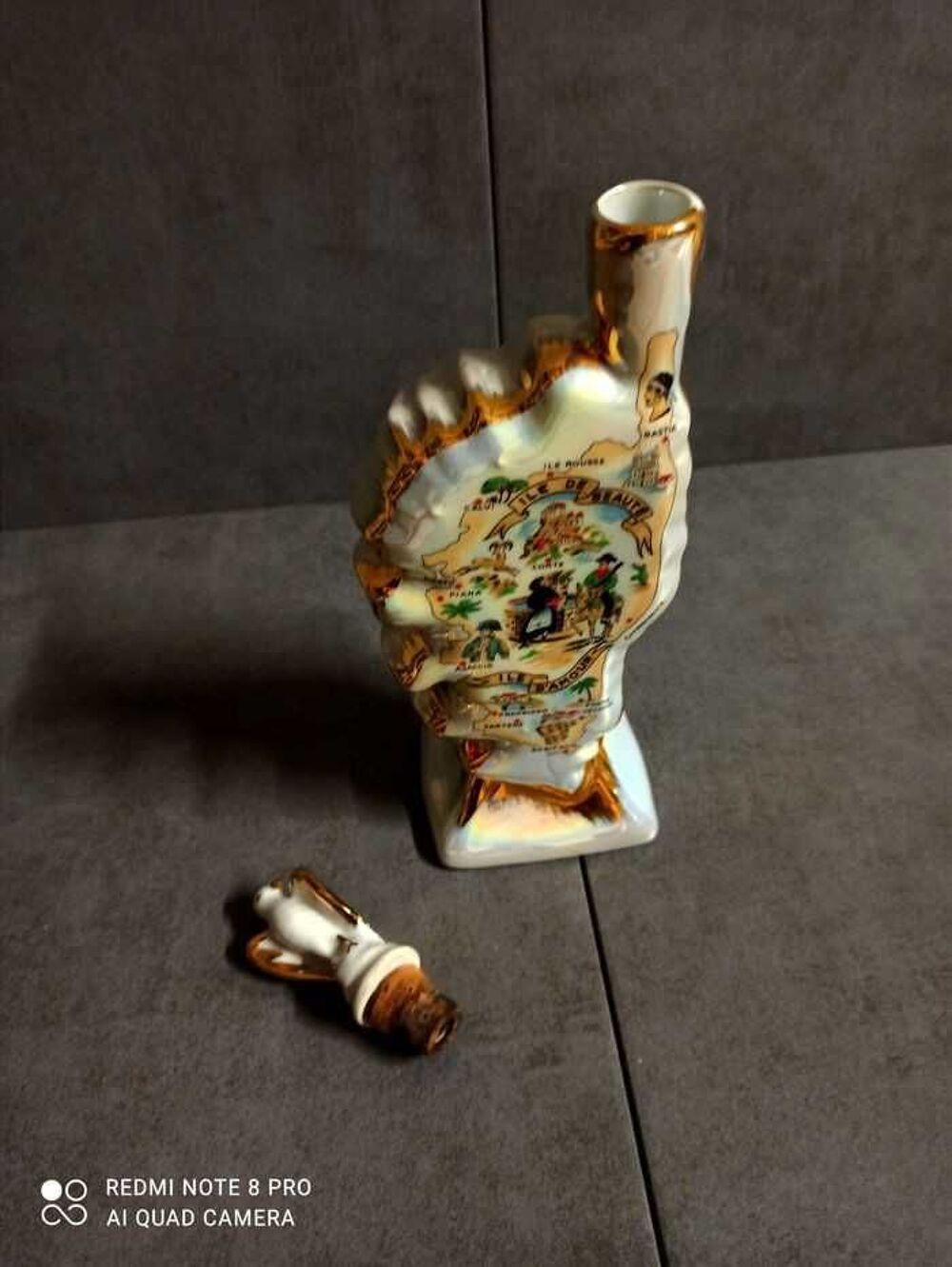 Bouteille / carafe en Porcelaine de France Décoration