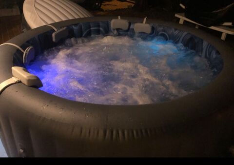 Spa haut de gamme bestway Lay-Z Santorini avec Hydrojets pro 500 Perpignan (66)