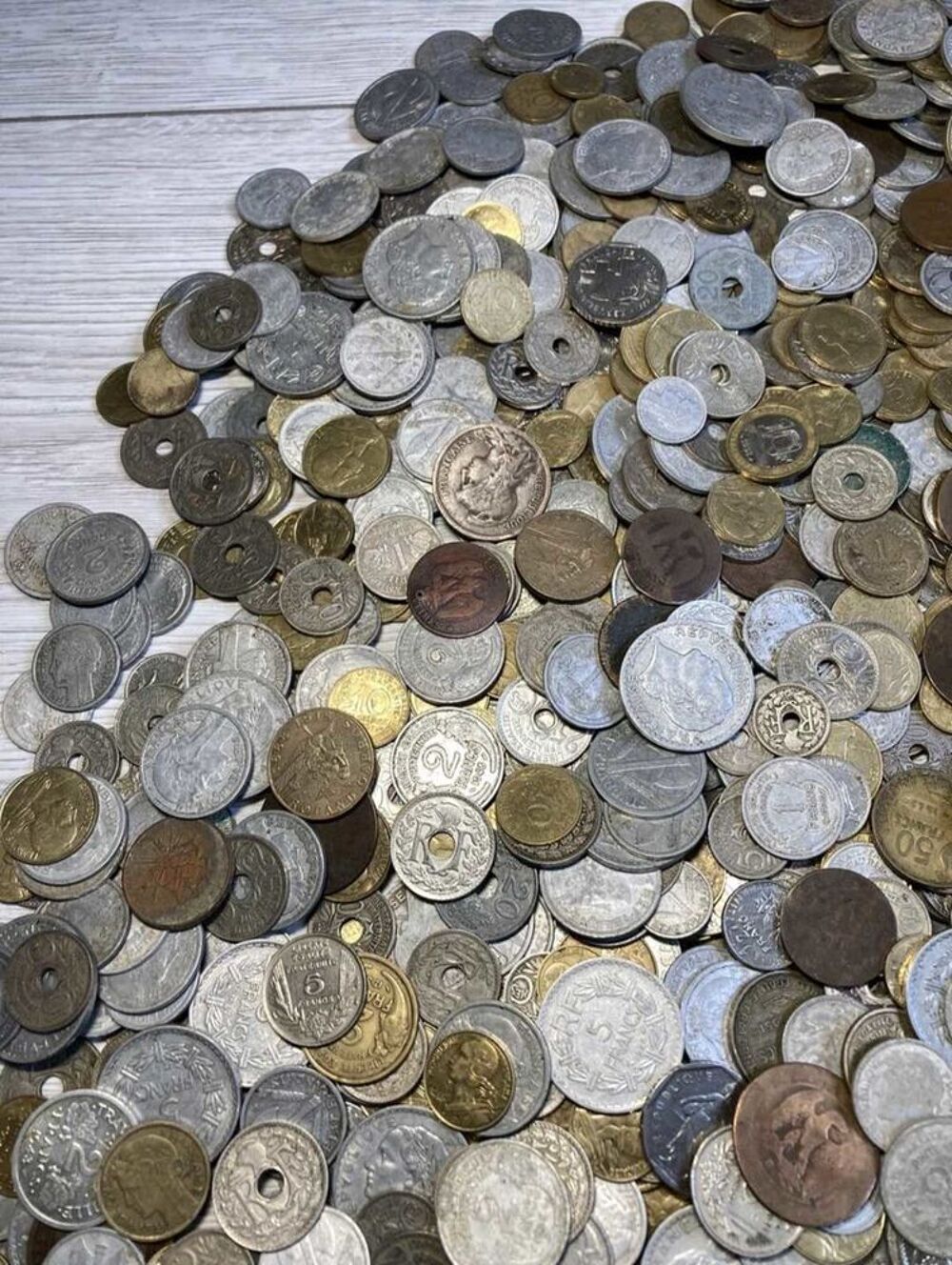 lot ancien francs 