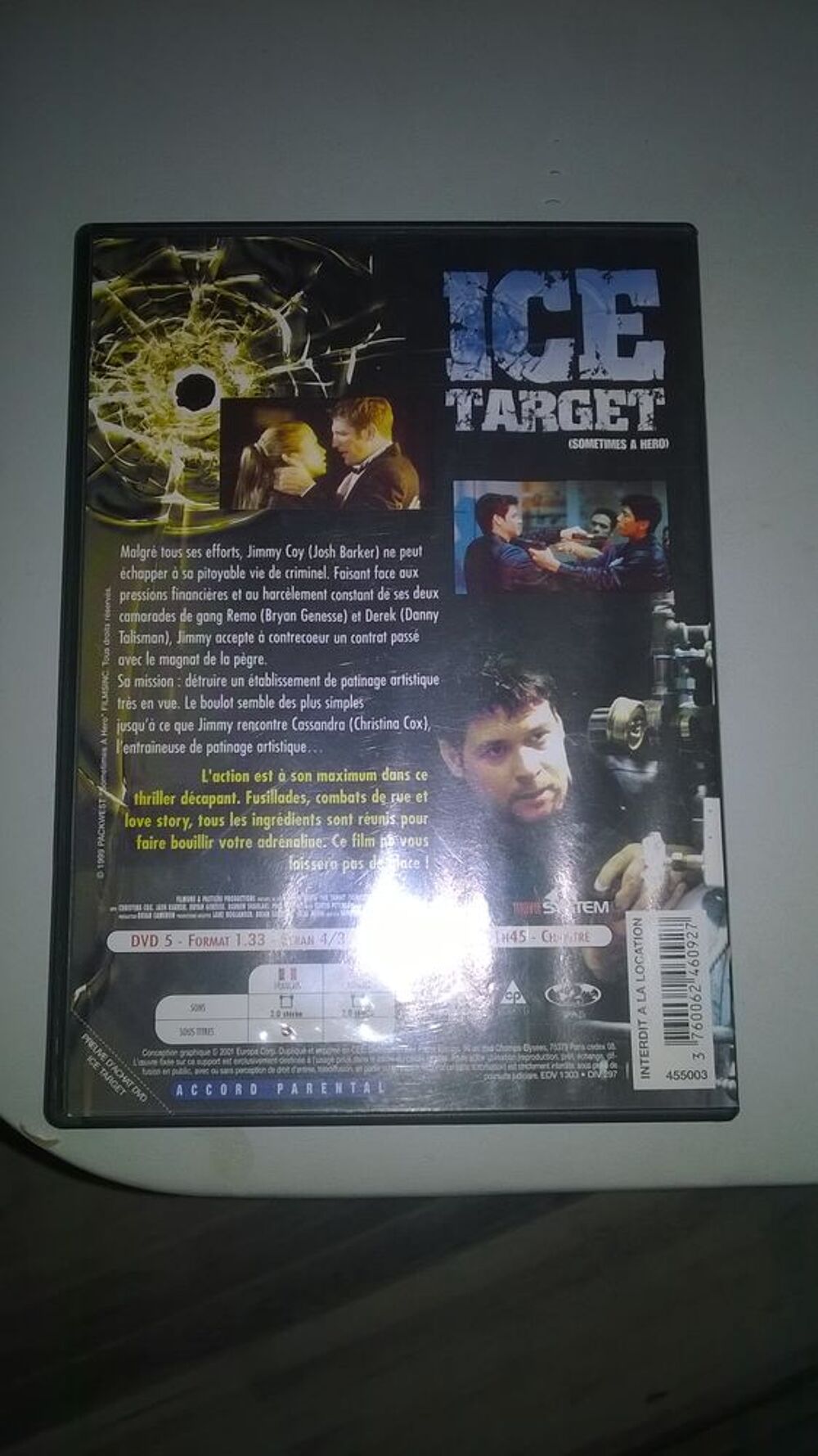 DVD Ice Target
Christina Cox (Acteur), Josh Darker (Acteur) DVD et blu-ray