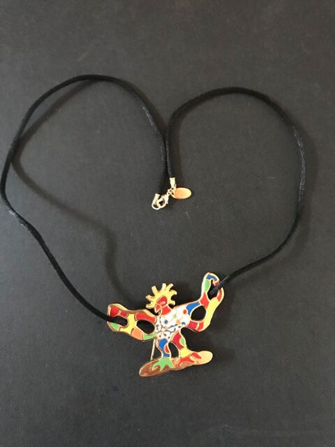 Collier/broche Niki de St phalle  oiseau de feu  neuf 300 Perpignan (66)