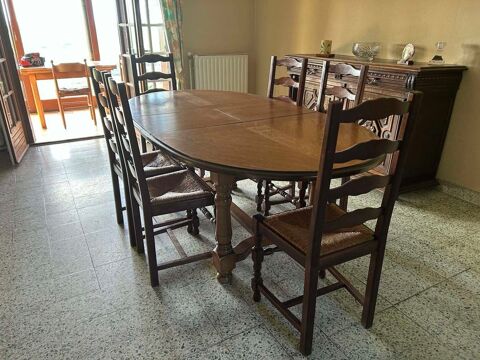table et 6 chaises salle �   manger Gamaches-en-Vexin (27)