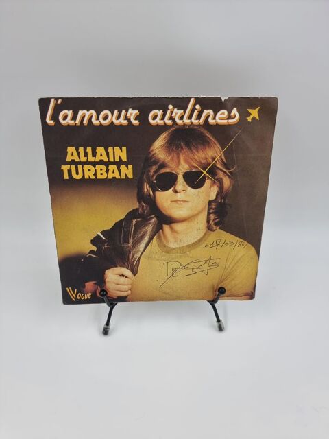 Vinyle 45 tours Allain Turban : L'Amour Airlines  2 Vulbens (74)