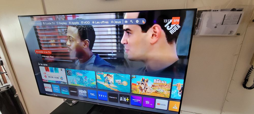 Tv tcl 140 cm connect&eacute; Photos/Video/TV