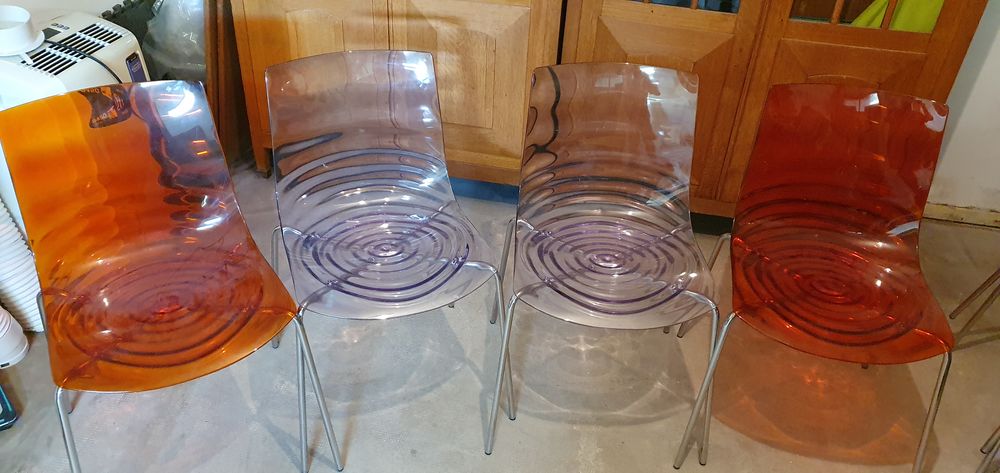 chaises transparentes Meubles