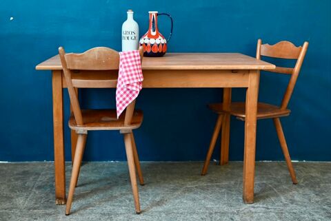 Table de brasserie Brauerei Ganter ou de ferme  bois massif 420 Wintzenheim (68)