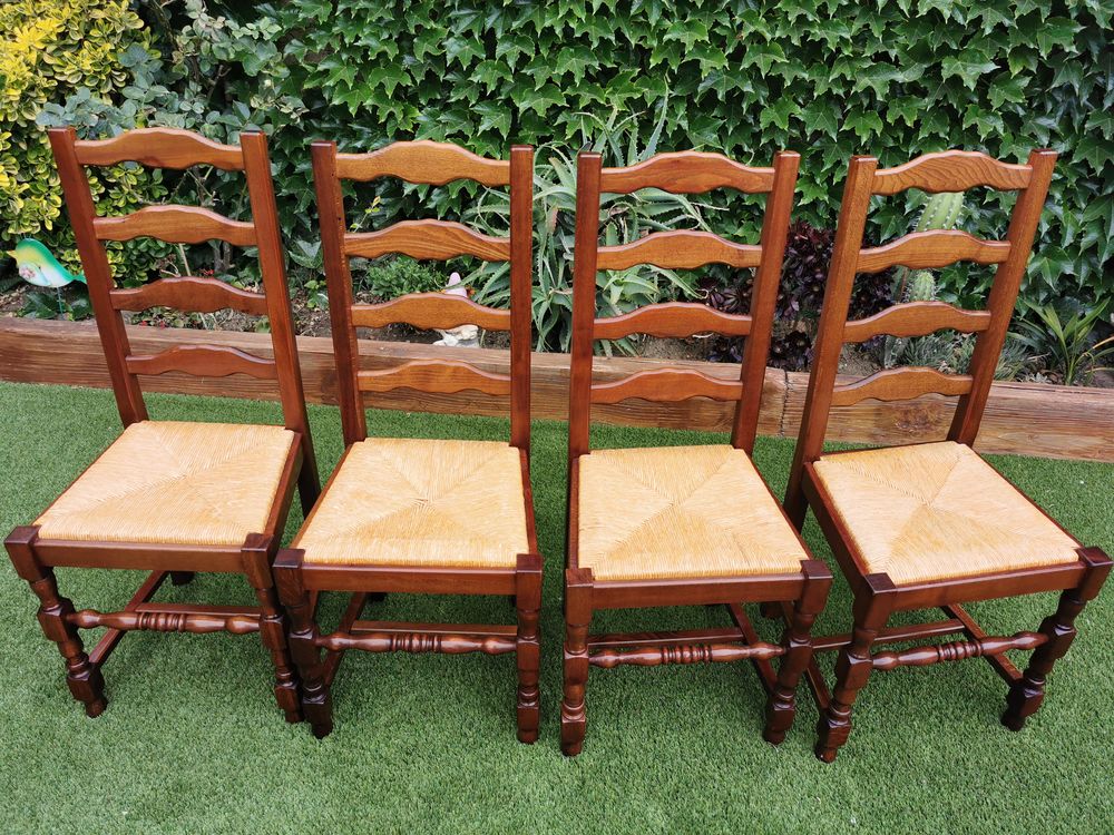 Chaises en h&ecirc;tre massif Meubles
