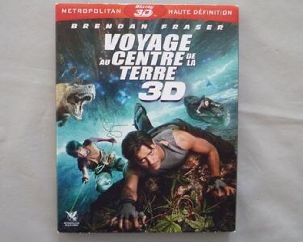 Voyage au centre de la Terre 3D DVD et blu-ray