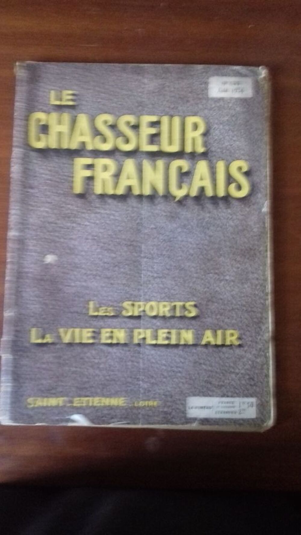 Lots revues Le Chasseur Fran&ccedil;ais Livres et BD