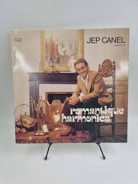 Vinyle 33 tours Jep Canel (Album N� 2) Romantique Harmonica  5 Vulbens (74)