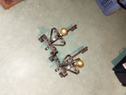 2 chenet decoratif cheminee 0 Les Mazures (08)