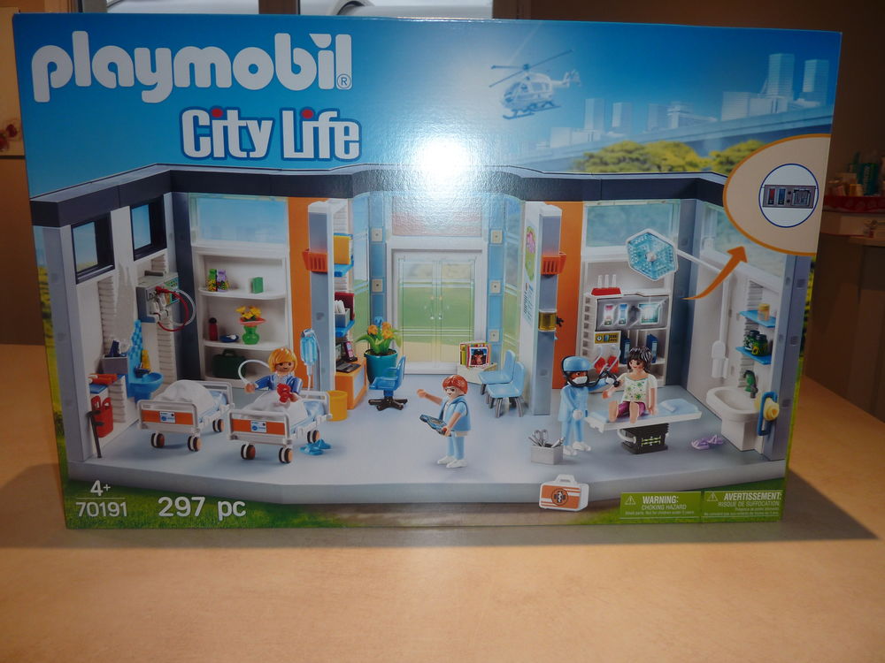  
PLAYMOBIL CITY LIFE CLINIC Jeux / jouets