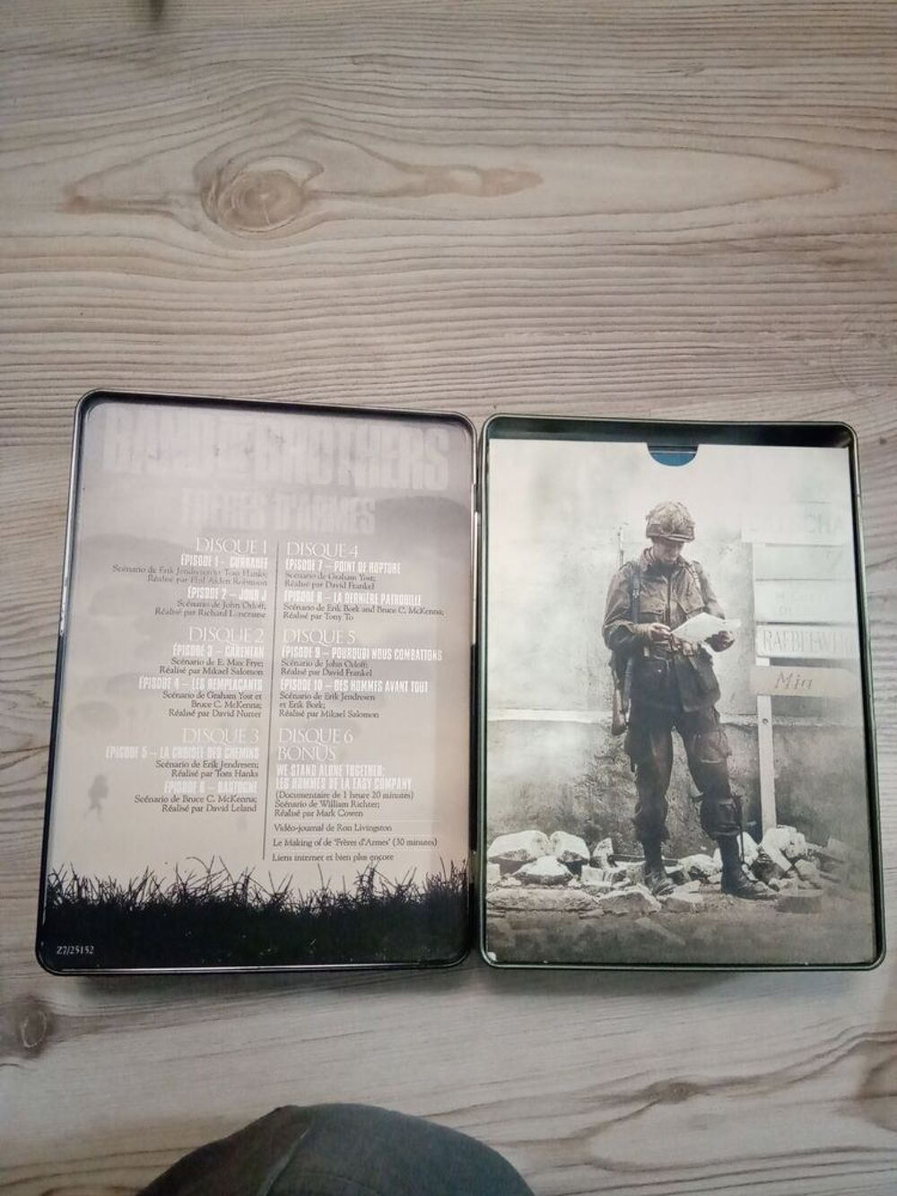 s&eacute;rie Band of brothers et Pacific DVD et blu-ray