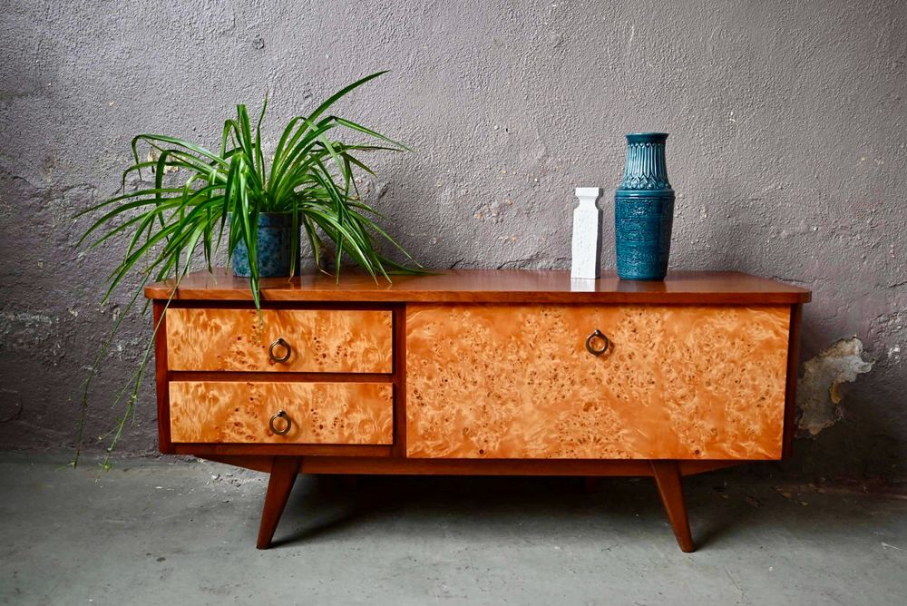 Petite enfilade basse de style vintage scandinave compas Meubles